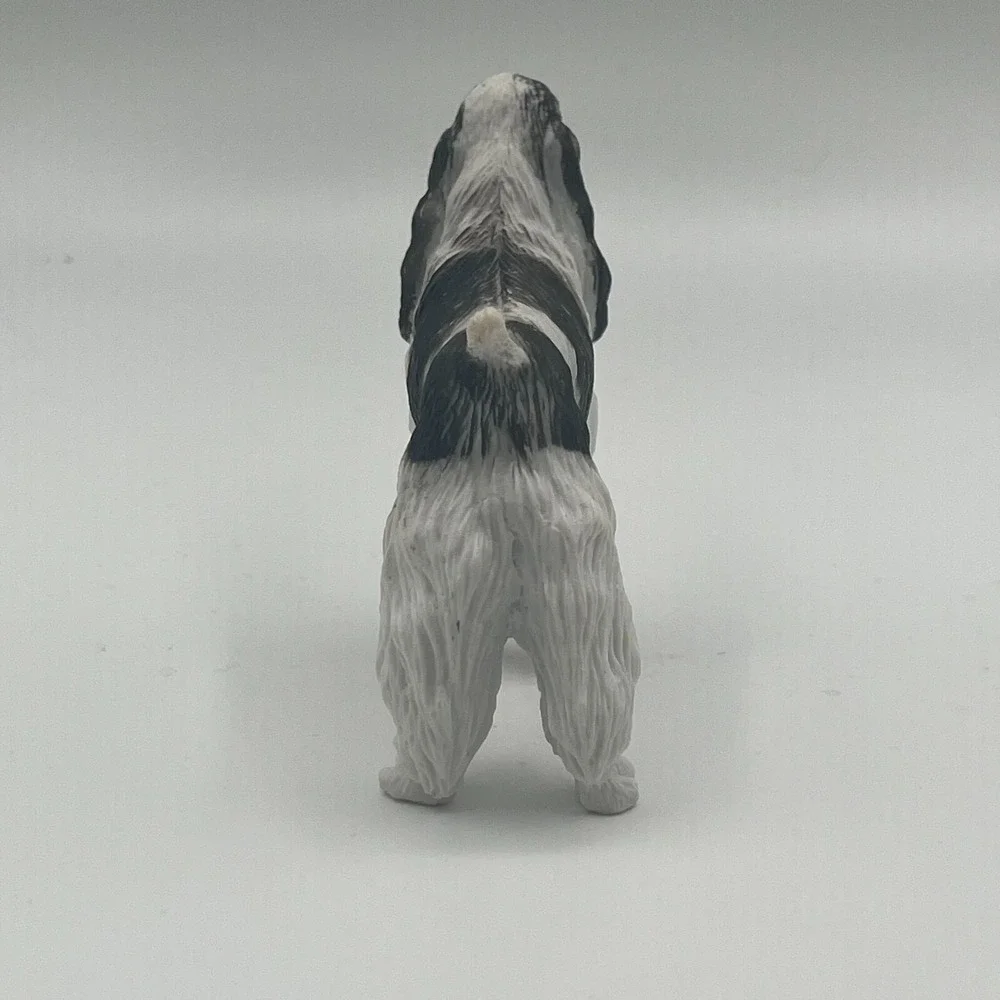 Vintage Springer Spaniel Hand‎ Painted Figurine Resin